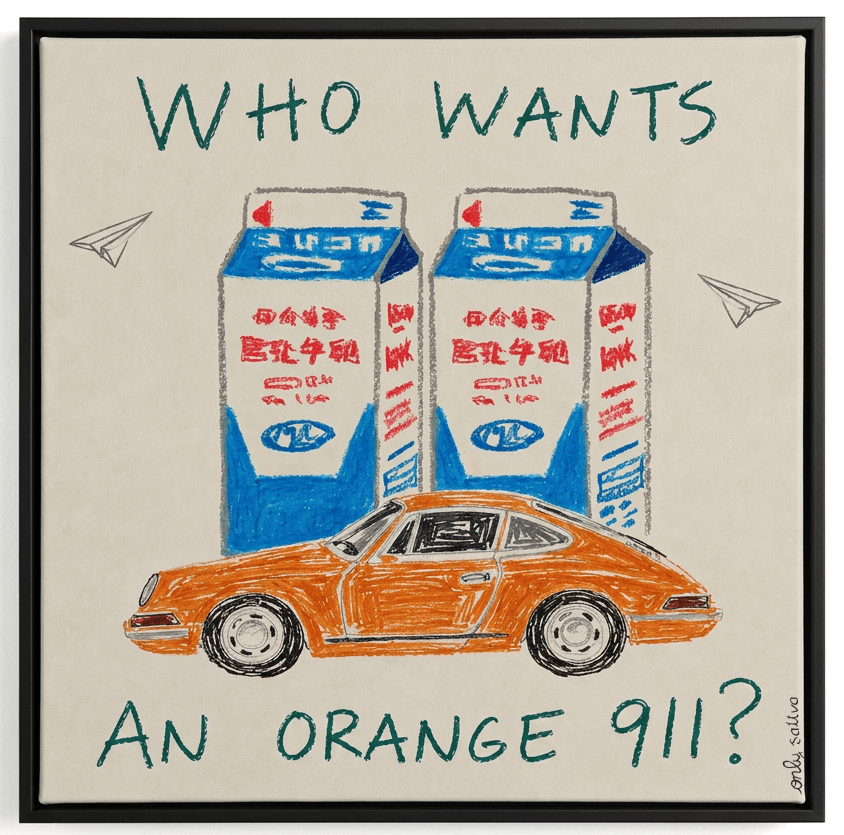 Who wants an orange 911?